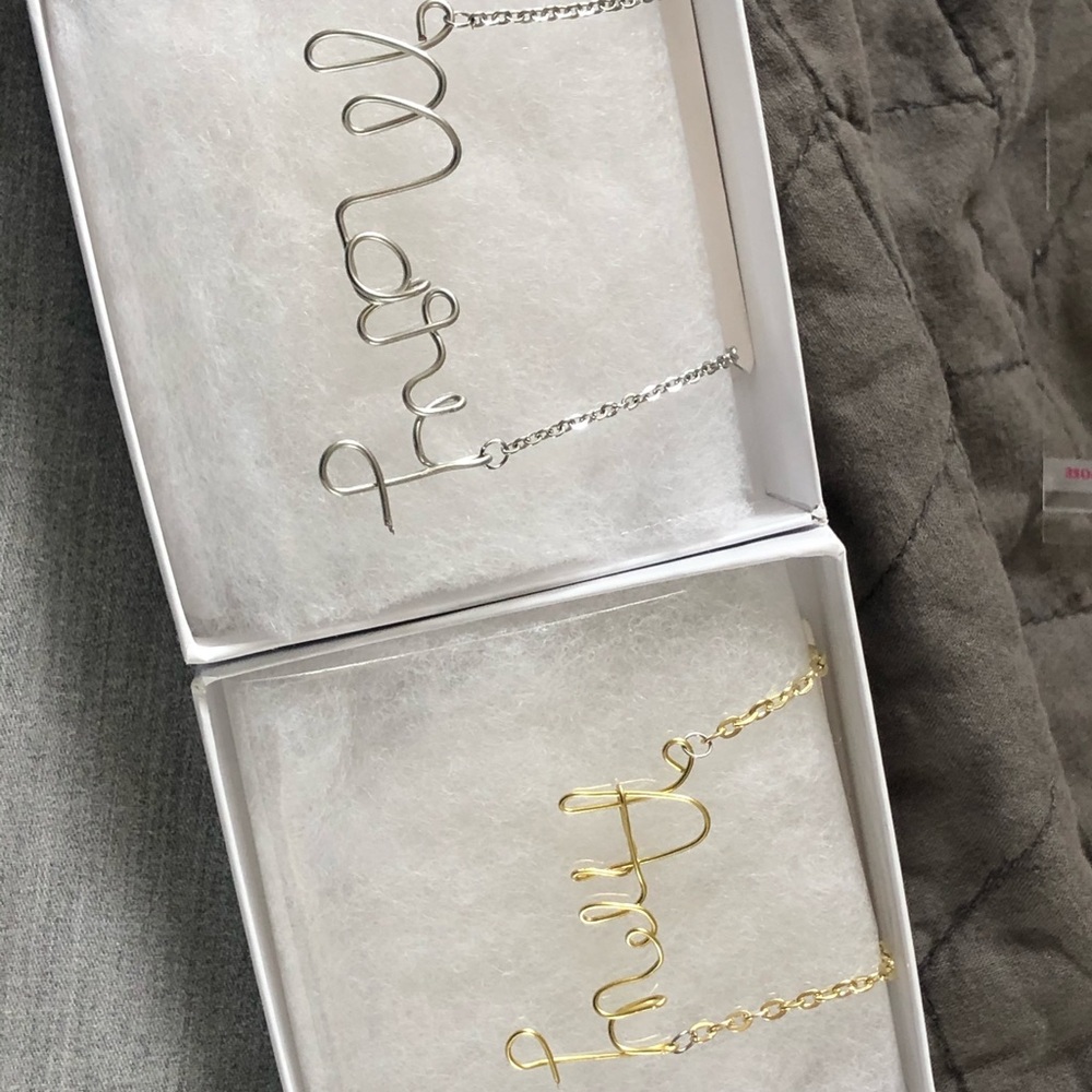 Custom Cursive Name Necklace